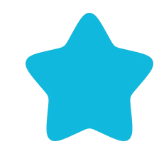 A blue star is shown in an image.